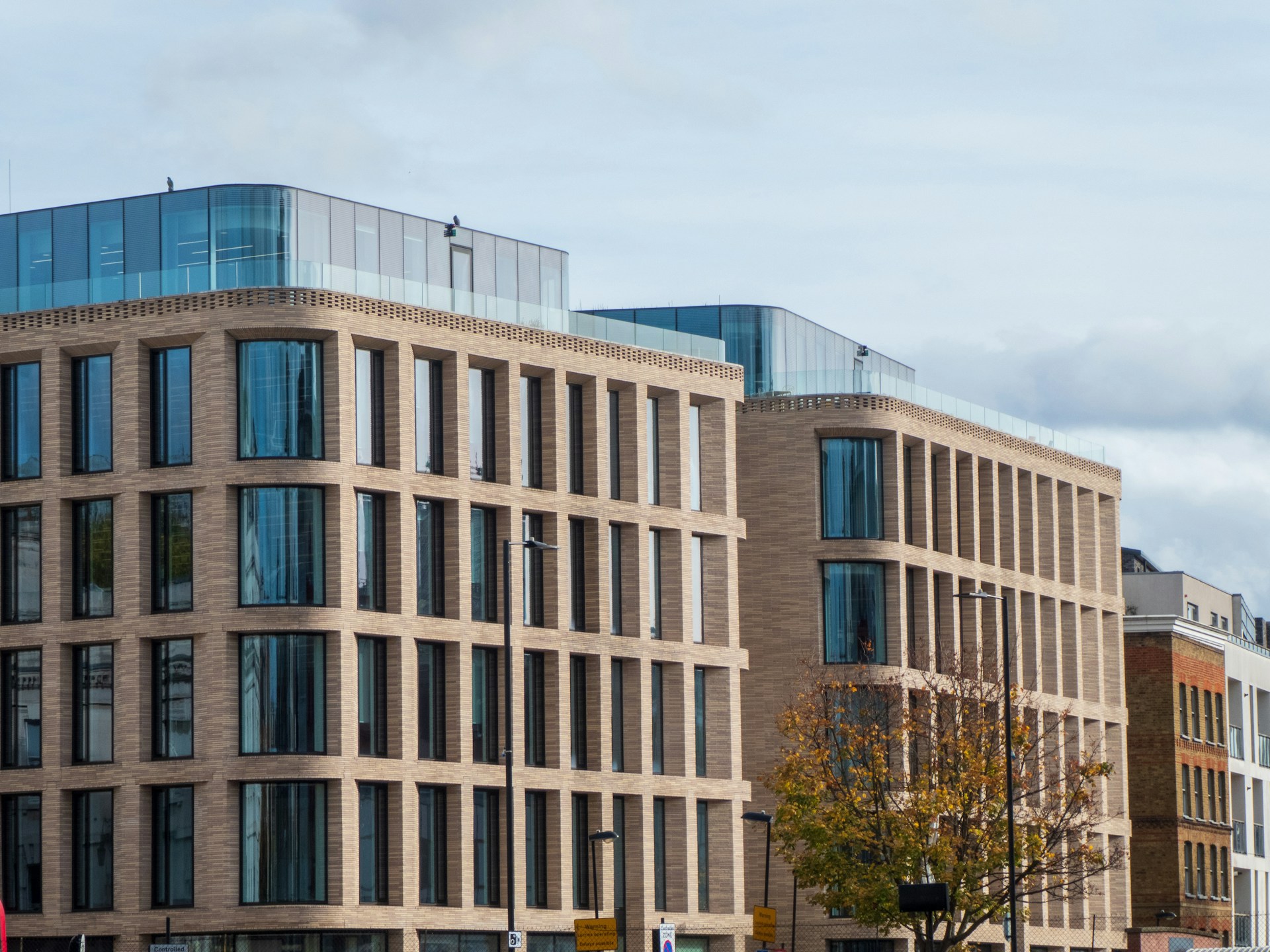 Commercial business building